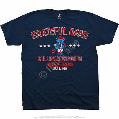 GRATEFUL DEAD PATRIOT BEAR 1989 SULLIVAN CLASSIC ROCK MUSIC T TEE