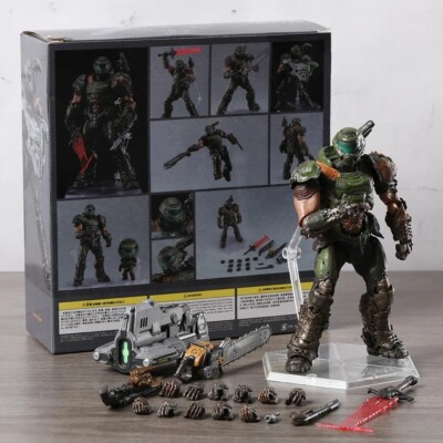 figma Doom Slayer ドゥームスレイヤー ￼フィギュア SP-14 Figma SP-140 Doom Slayer Action Figure | Doom Eternal Movable