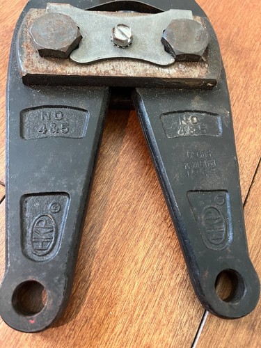 HK Porter #4 & #5 Bolt Cutter Head Jaws HKP CR Cuts Hard Steel 1/2 CP - Picture 2 of 4
