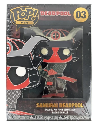 Funko POP Pin Samurai Deadpool 03 Enamel Pin Sealed New