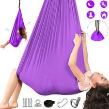 Schaukeltuch Kinder In/Outdoor Therapieschaukel Autismus Schwingen Hängematte DE