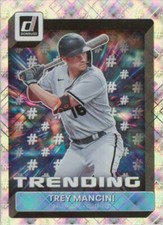 Trey Mancini 2022 Panini Donruss Trending Diamond T-11 Baltimore Orioles