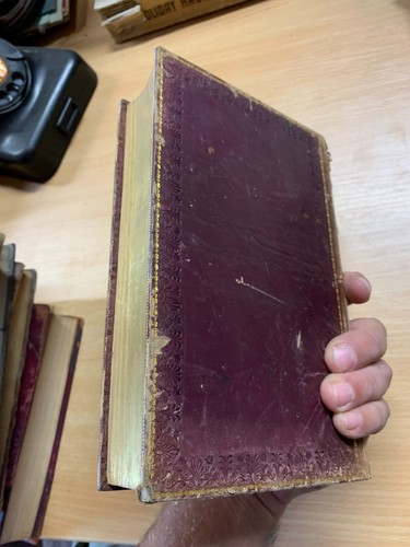 1824 The Book Of Common Prayer IN Two Bände 2.7kg Leder Bücher (EV3) - Picture 19 of 24
