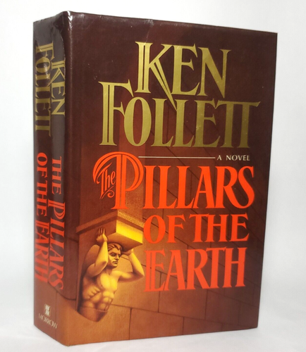 PILLARS OF THE EARTH Ken Follett 1989 First Edition First Print HC$DJ Fine Cond