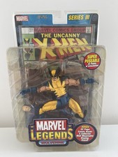2002 Toy Biz Marvel Legends Series 3 Gold Foil Wolverine Figure Mint New Sealed