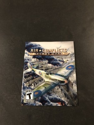 air conflicts secret wars ps3 Manual only
