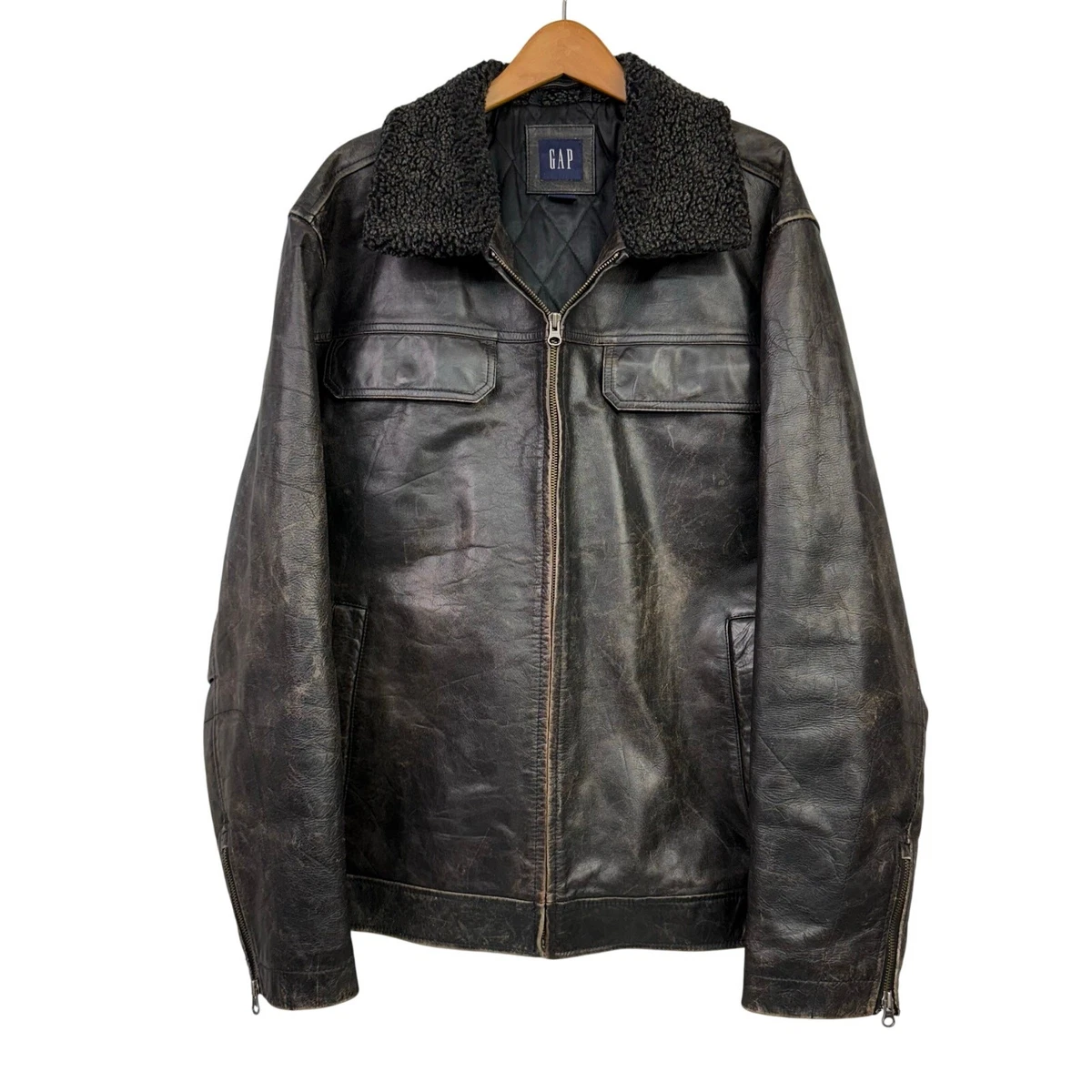 Gap Leather Outer Shell Coats for Men for Sale | Shop New & Used