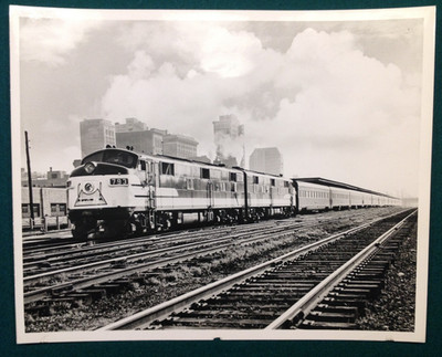 Louisville & Nashville Railroad 6 s/w Original Fotos, Karte, Geschichte, Menü Cover