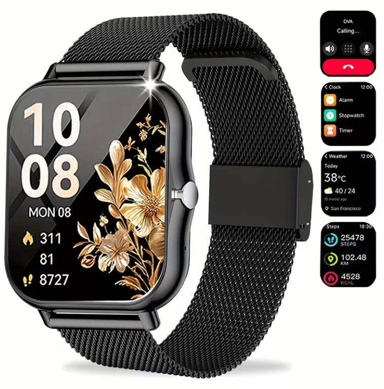 Montre connectée appels sans fil pour ne plus rater vos messages sur iPhone