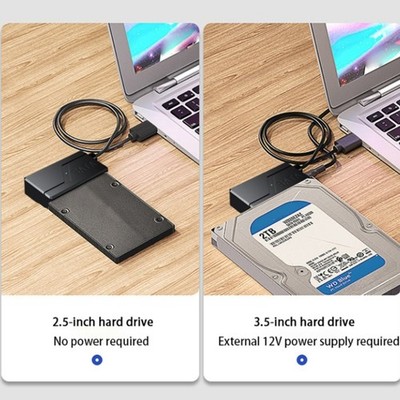 Multiple System Compatible USB3.0 SATAIII Adapters For External 2.5 3.5inch HDD
