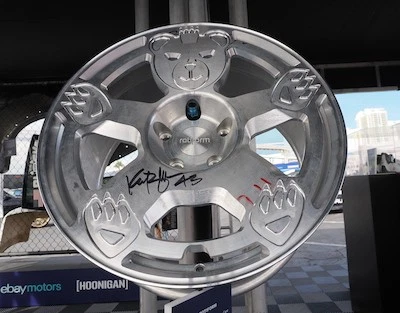 Ken Block's Rotoform Teddy Bear wheel at SEMA 2022