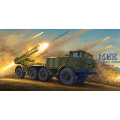 TRUMPETER TRU01026 Russian Multiple Rocket Launcher BM-27 Uragan