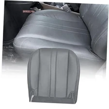 Priprilod Gray Leather Driver or Passenger Bottom Replacement Seat Cover Fit 