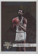 2015-16 Panini Totally Certified Champions 24/199 Bill Russell #13 HOF 7fq