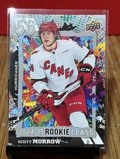 2024-25 Upper Deck Series 2  Scott Morrow #RC-28 Rookie Class Hurricanes