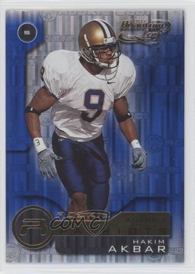 2001 Quantum Leaf Rookie Hakim Akbar #274 0g45