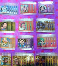 One Piece Big Pirate Sticker Wafers Bulk Set 1 Bandai Japan Limited