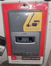 RCA Cassette Recorder Stand up Microphone and Adapter Model RP3504