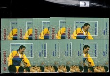 RQ 10X ROMANIA 2001 - MNH - SOCCER