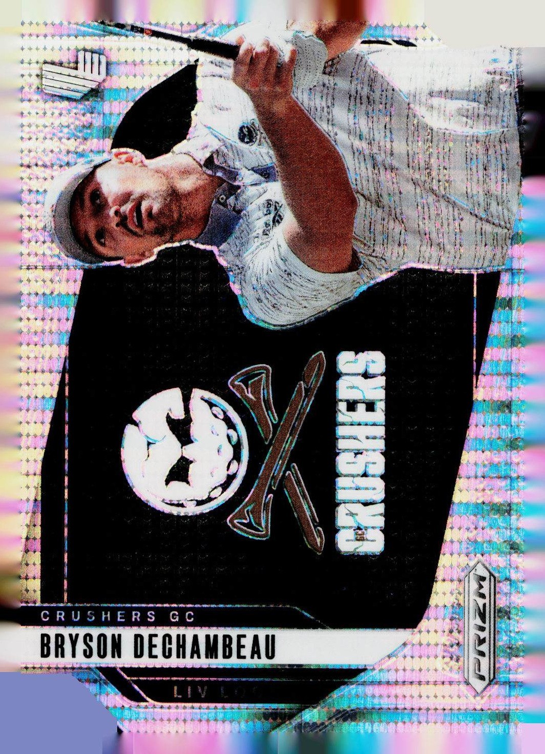 2025 Panini Prizm LIV Golf Bryson DeChambeau #15 Pulsar Prizm