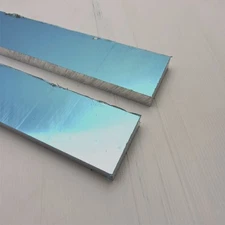.75" thick 3/4 Precision CAST Aluminum PLATE 2.875" x 25.5" Long QTY 2 sku157034