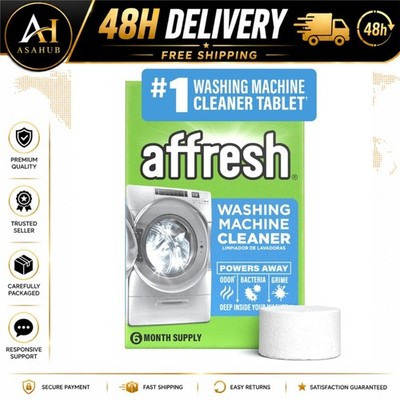 Affresh Washing Machine Cleaner Tablets 6 Count W10501250