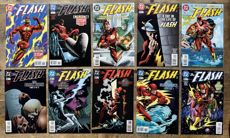⚡️ Flash Lot 11 Comics #130-140 Mark Waid Run DC VF/NM