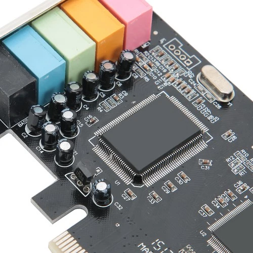 PCI-E 5.1 Sound Card CMI8738 Chip Stereo Card Support For Windo-ws 7 F NEW