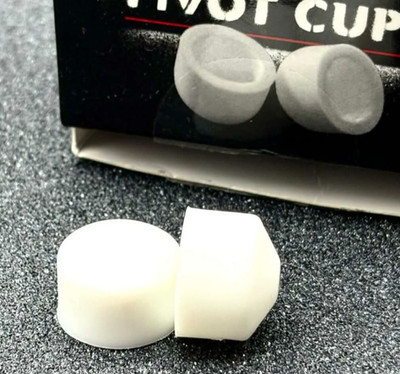 TENSOR PIVOT CUPS ATG white (2 Stk) für Tensor Skateboard Achsen - Ersatzteile 