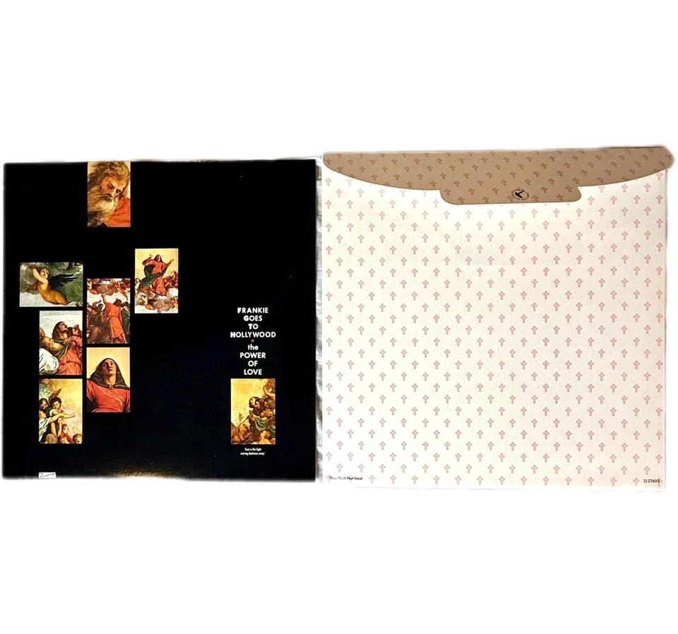 Frankie Goes To Hollywood – The Power Of Love 12” Vinyl Single 1984 ZTT UK Foto 2 de 4