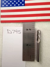 1 NEW FALCON / SGS 1/4" SHANK CARBIDE BURR SC-1NF ALUMINUM CUT 3/4" LOC (D795)