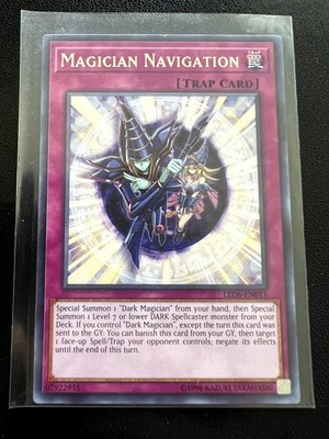 Magician Navigation Rare Legendary Duelists: Magical Hero Unlimited LED6-EN011 N