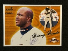 2000 Pacific Aurora Barry Bonds #128 San Francisco Giants