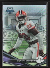 Trenton Simpson 2022-23 Bowman's Best University #34 Refractor