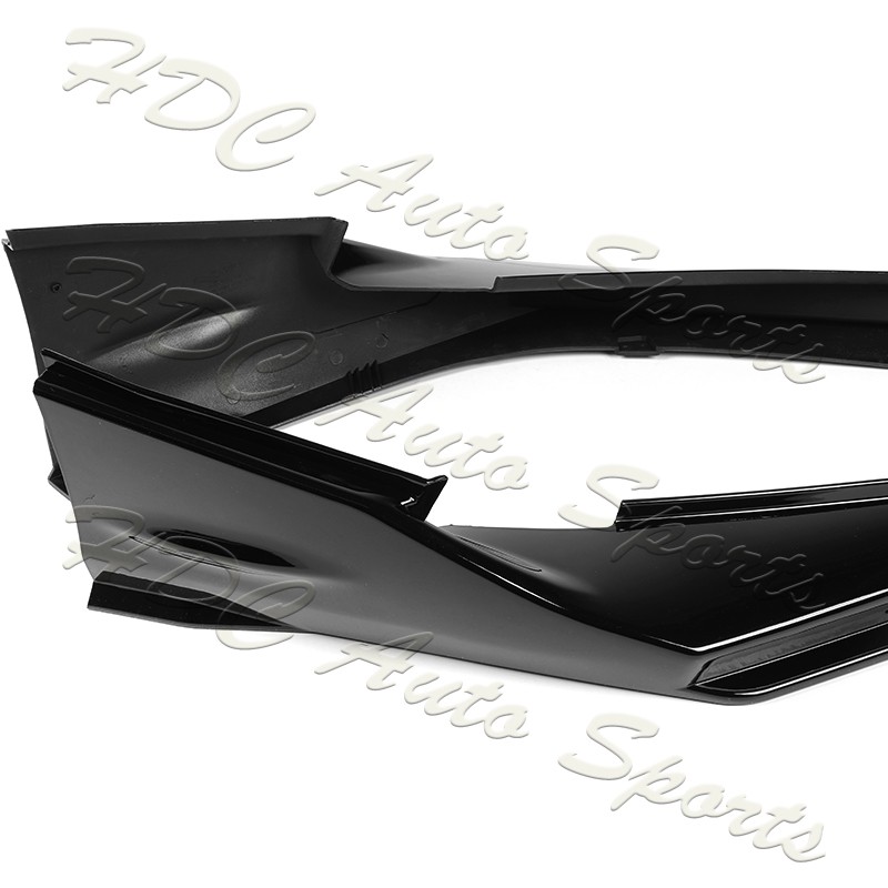 For 2025-2026 Toyota Camry SE XSE Painted BLK Front Bumper Lip