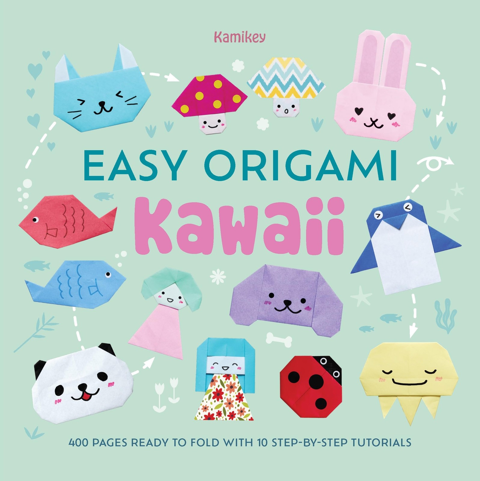 Easy Origami Kawaii: 400 pages ready by Easy Origami Kawaii Kamik (PB 2025) - Image 4