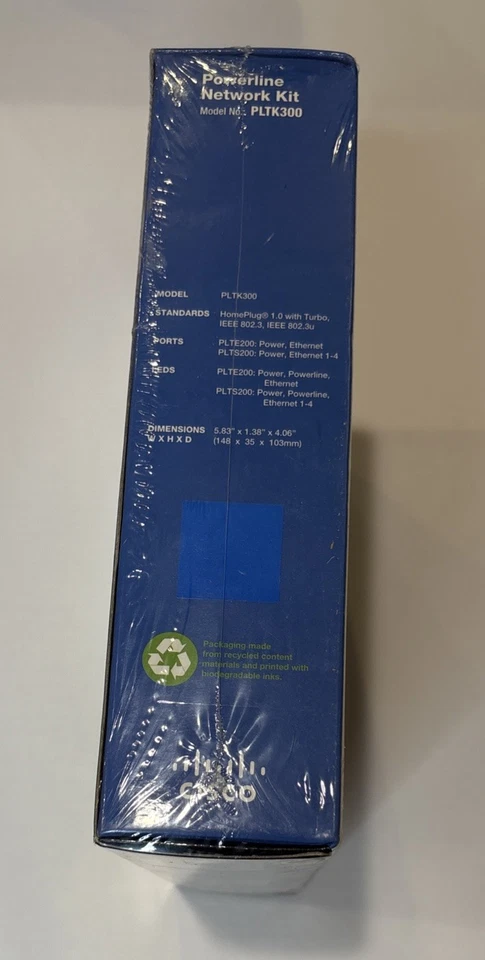 Linksys by Cisco PLTK300 PowerLine Network Kit Network Adapter Brand New Sealed - Image 3 of 4