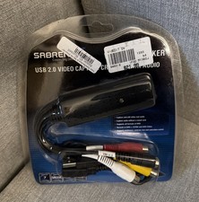 Sabrent USB 2.0 Video/Audio Capture DVD SVHS Adapter USB-ECPT