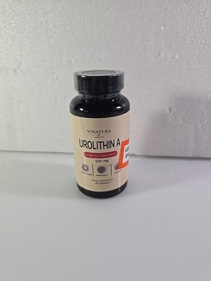 VINATURA Urolithin A Supplement 500mg - Antioxidant, Anti-Aging, Mitochondrial S