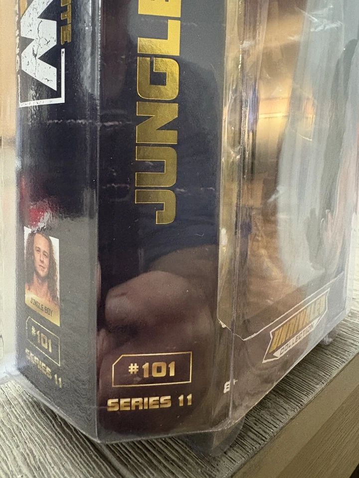 Jazware AEW Jungle Boy RARE Unrivaled 6 in Action Figure 1/3000 #101 Series 11 - Image 4 of 4