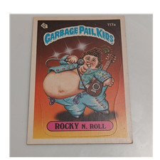 Garbage Pail Kids Topps Rocky N. Roll 117a 1986 Sticker Trading Card Original