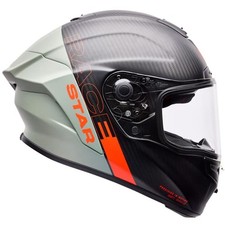 Bell Race Star Flex DLX Strike ECE Orange Motorcycle Motorbike Helmet