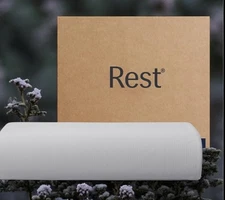 Rest Evercool Flat Sheet Gray Full Queen Open Box Discounted Price