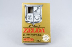 Nintendo NES *The Legend of Zelda* OVP CIB Karte PAL B ZL-NOE +