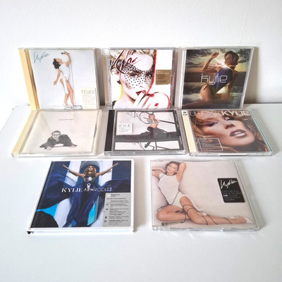 Kylie Minogue CD Albums & Singles Bundle x 8 Fever Aphrodite Body Language
