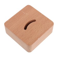 Entryway Shoe Horn Holder: Wooden Shoe Horn Organizer Stand Only - Hallway