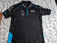 Williams Racing ROKiT 2019 Official Team Shirt 3XL Fanatics F1 Motorsport Black