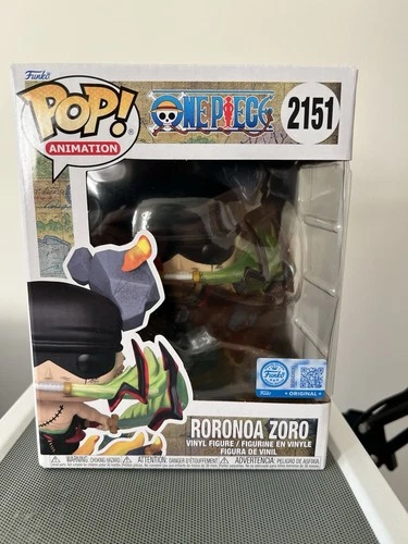 Funko Pop! One Piece #2151 Roronoa Zoro Exclusive Figure!
