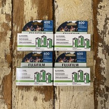 4-PK/12 rolls FujiFilm 400 Color Negative Film 35mm 36 Exposures Each Exp 09/26