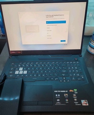 Asus TUF Gaming A17 Ryzen 7 7435HS 8GB RAM 512GB SSD 17.3'' FHD RTX 2050 W11H